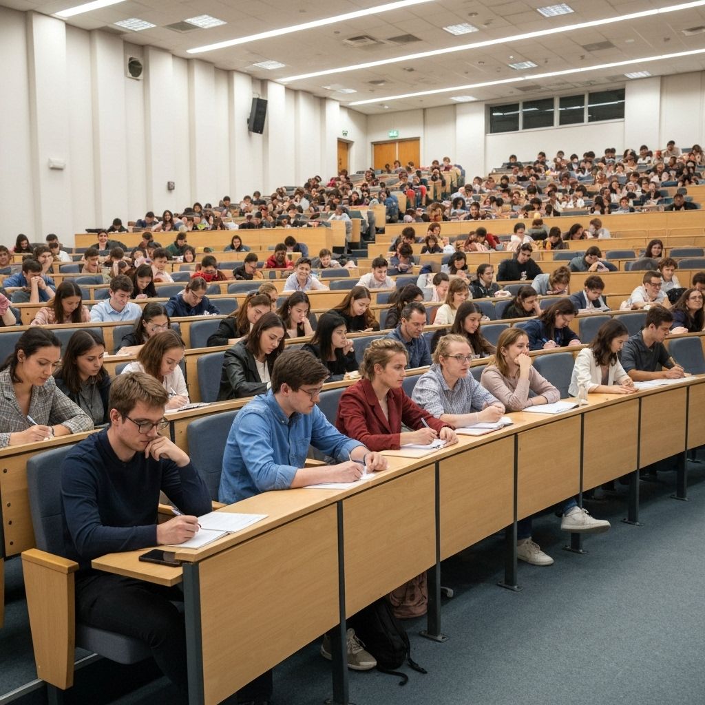 University lecture hall