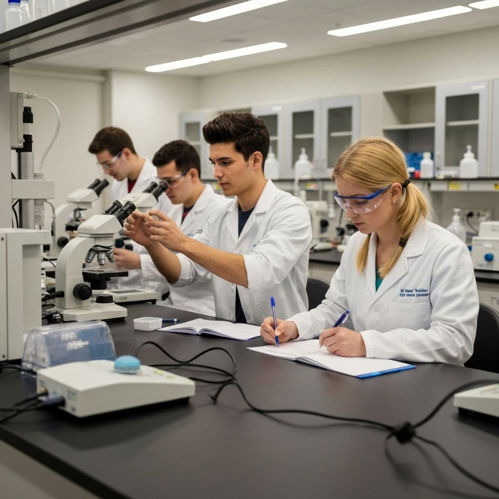 Science research lab